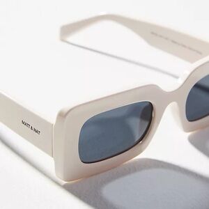 Anthropologie Ivvy Matt & Nat White Sunglasses